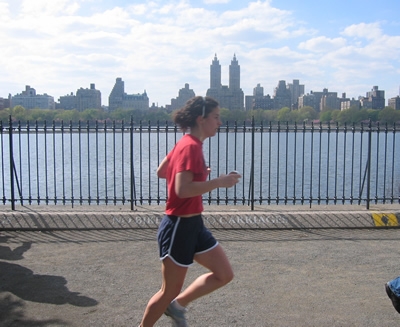running